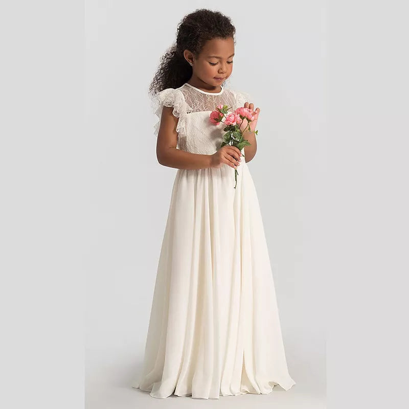 Robe cérémonie de mariage bohème