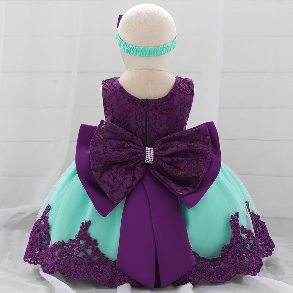 Robe de princesse bébé royale