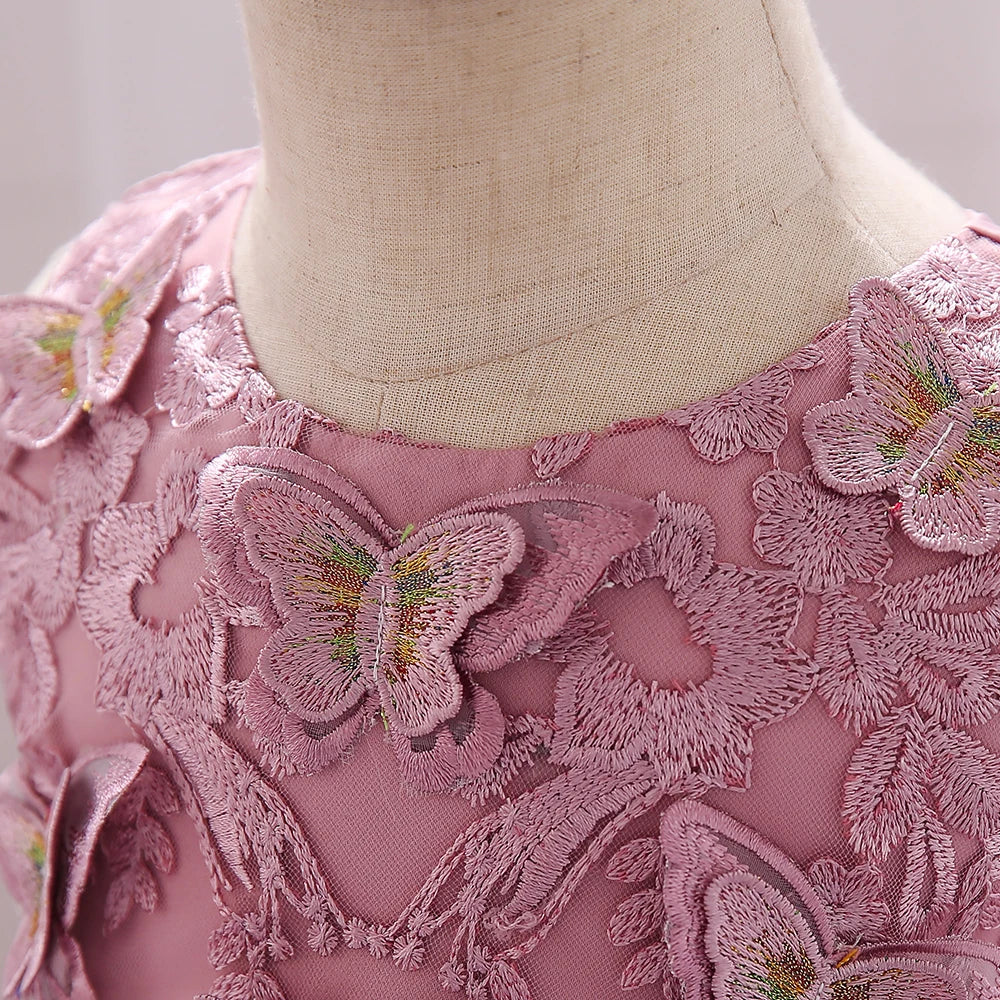Robe bébé papillon magique