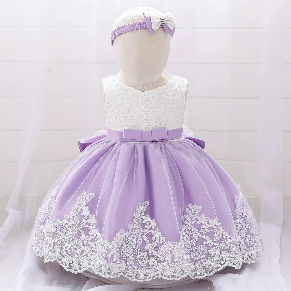 Robe de princesse bébé royale