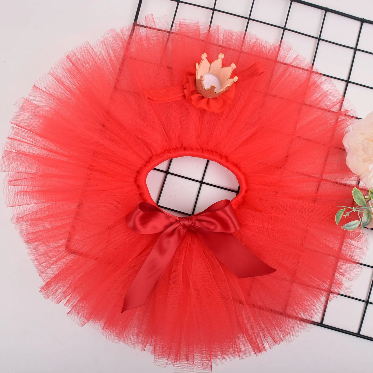 Ensemble anniversaire bébé "one" fraise
