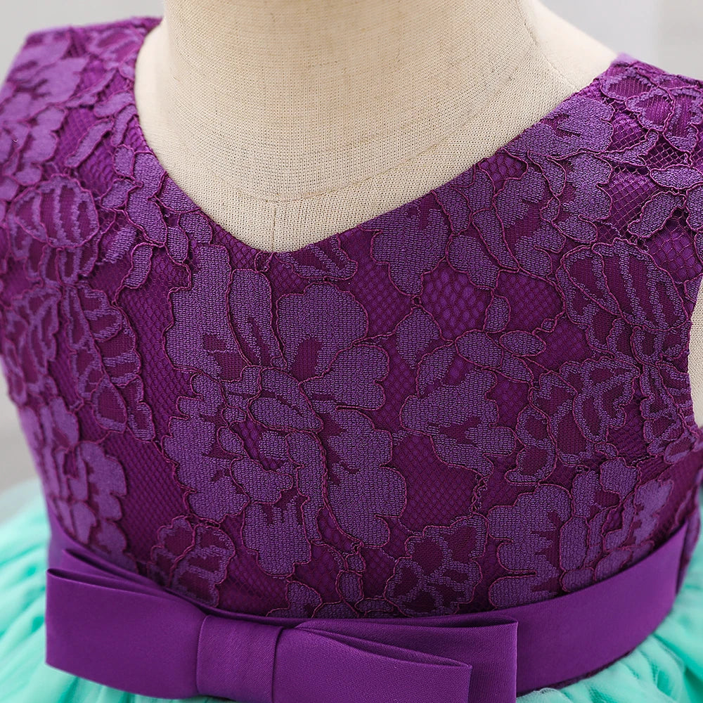 Robe de princesse bébé royale