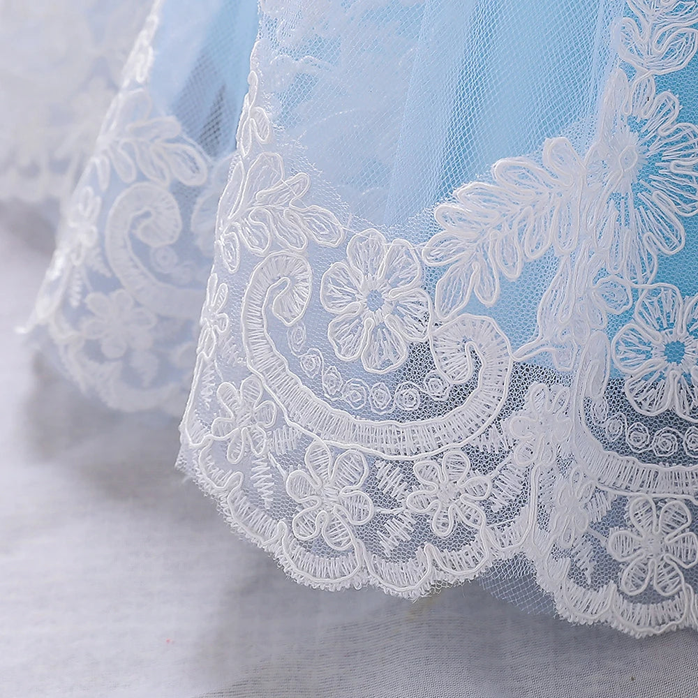 Robe cérémonie d'anniversaire bébé
