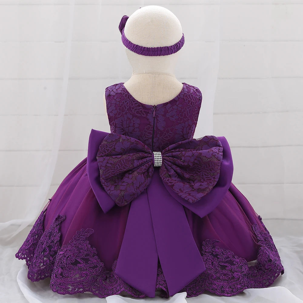 Robe de princesse bébé royale