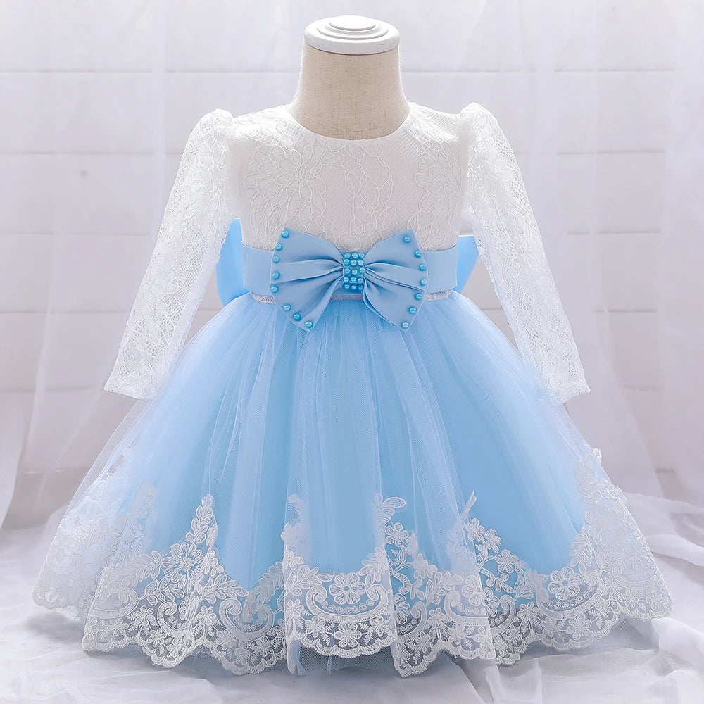 Robe cérémonie d'anniversaire bébé