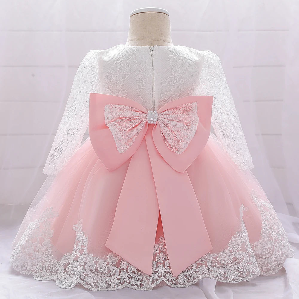 Robe cérémonie d'anniversaire bébé