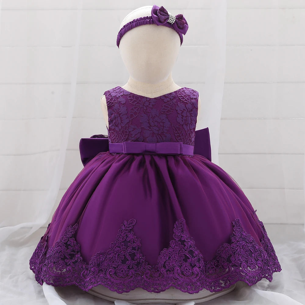 Robe de princesse bébé royale