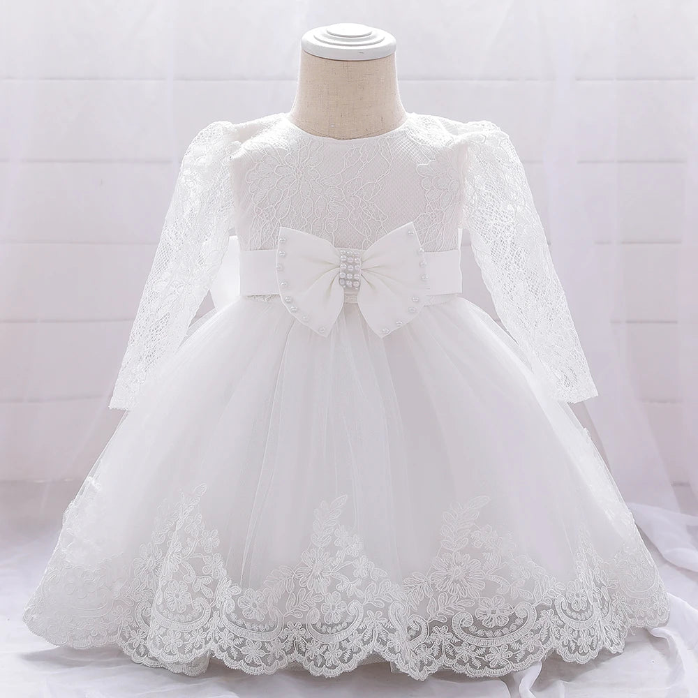 Robe cérémonie d'anniversaire bébé