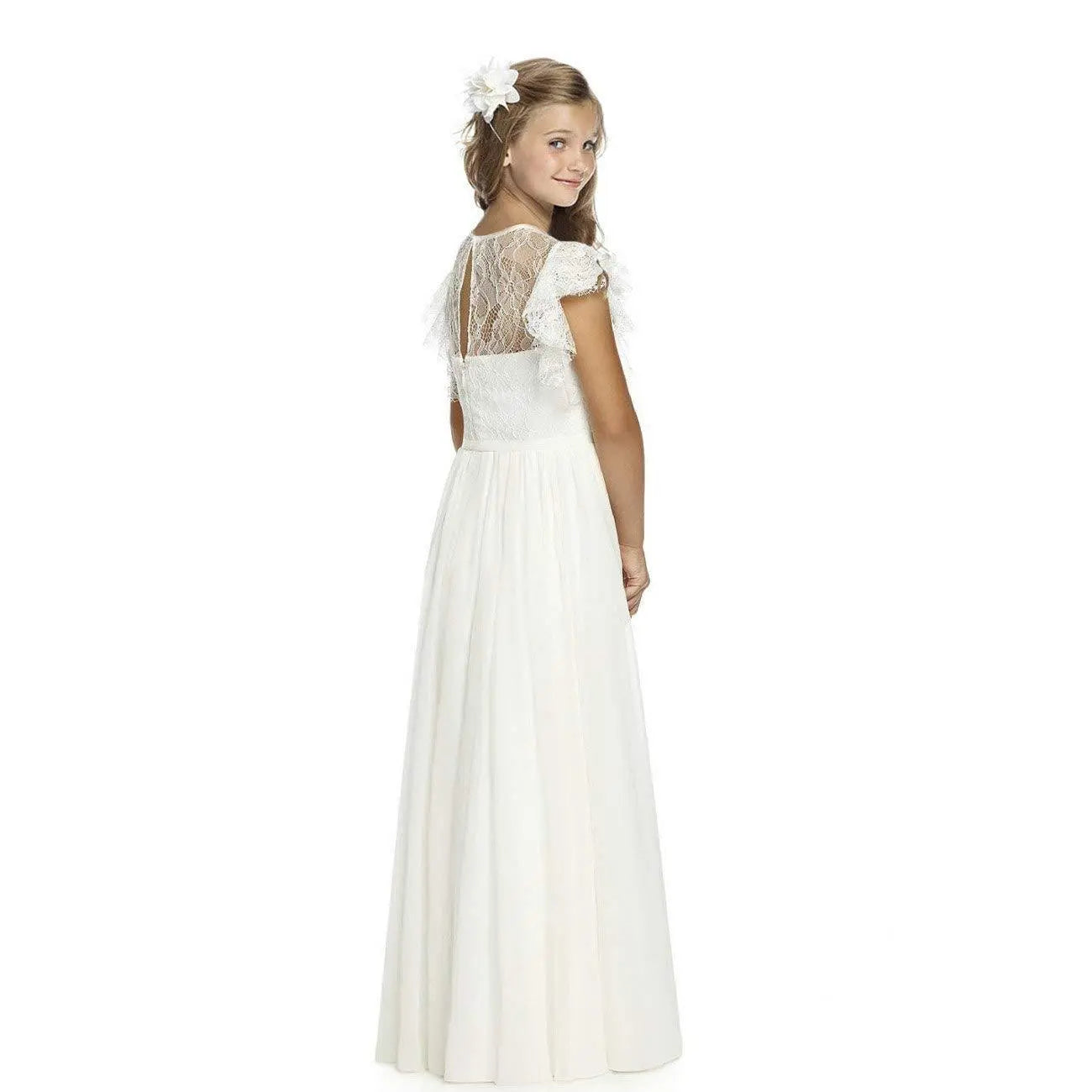Robe cérémonie de mariage bohème