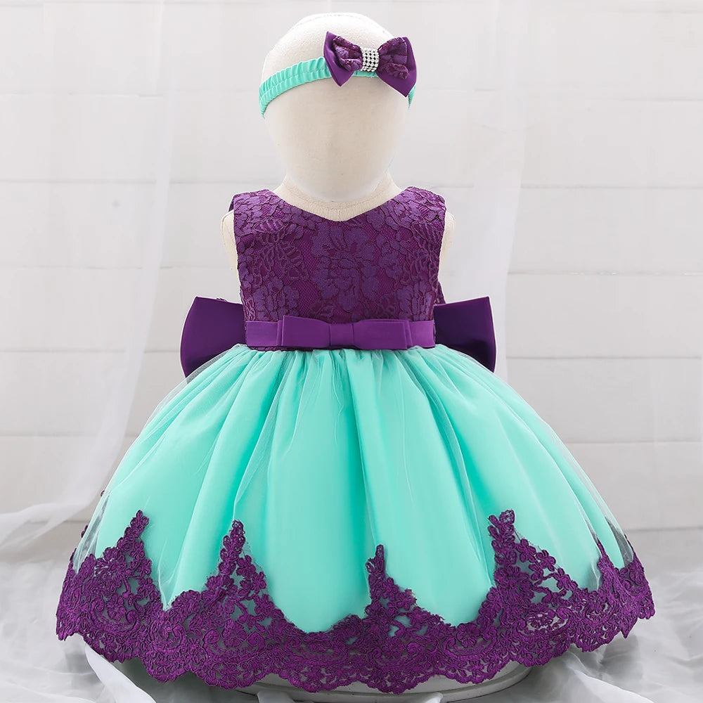 Robe de princesse bébé royale
