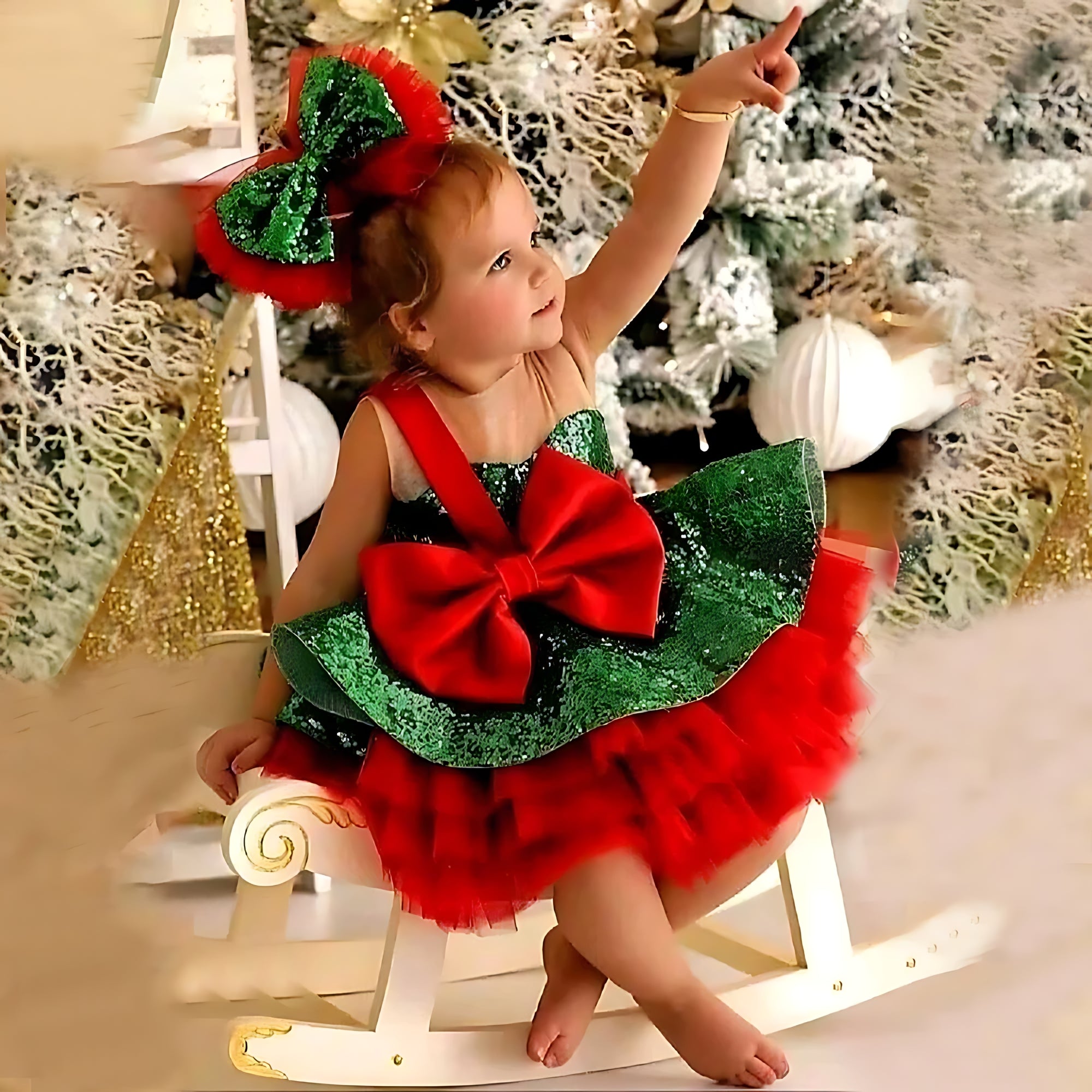 Robe de noël enfant Zoé