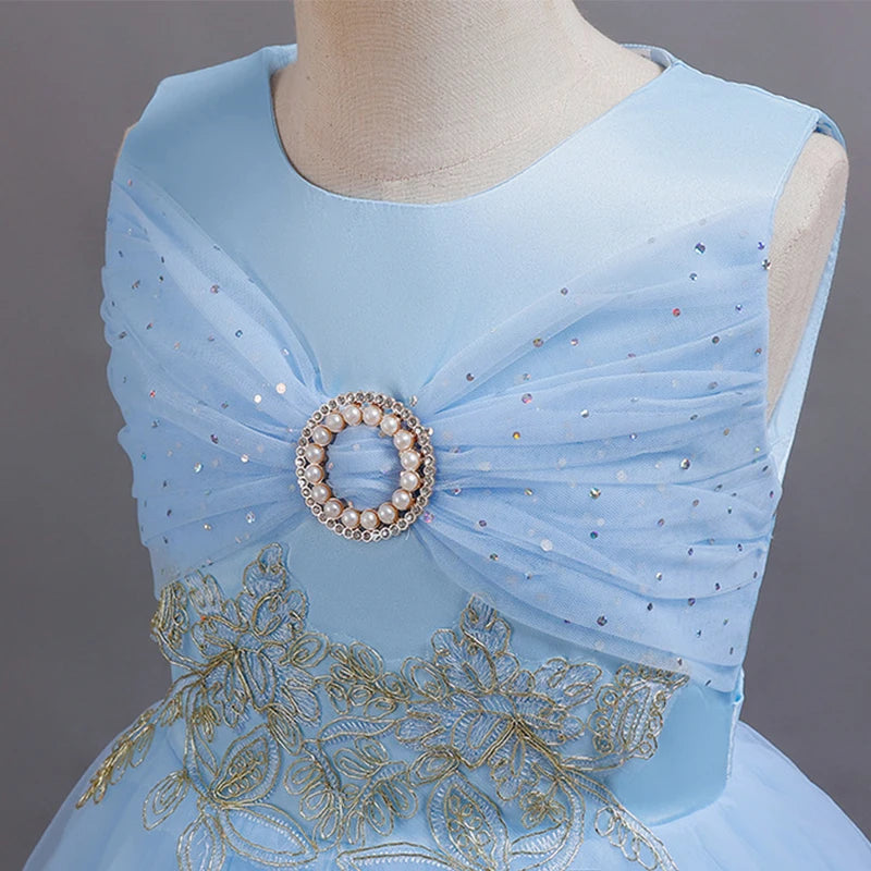 Robe de bal enfant fille Orientale longue