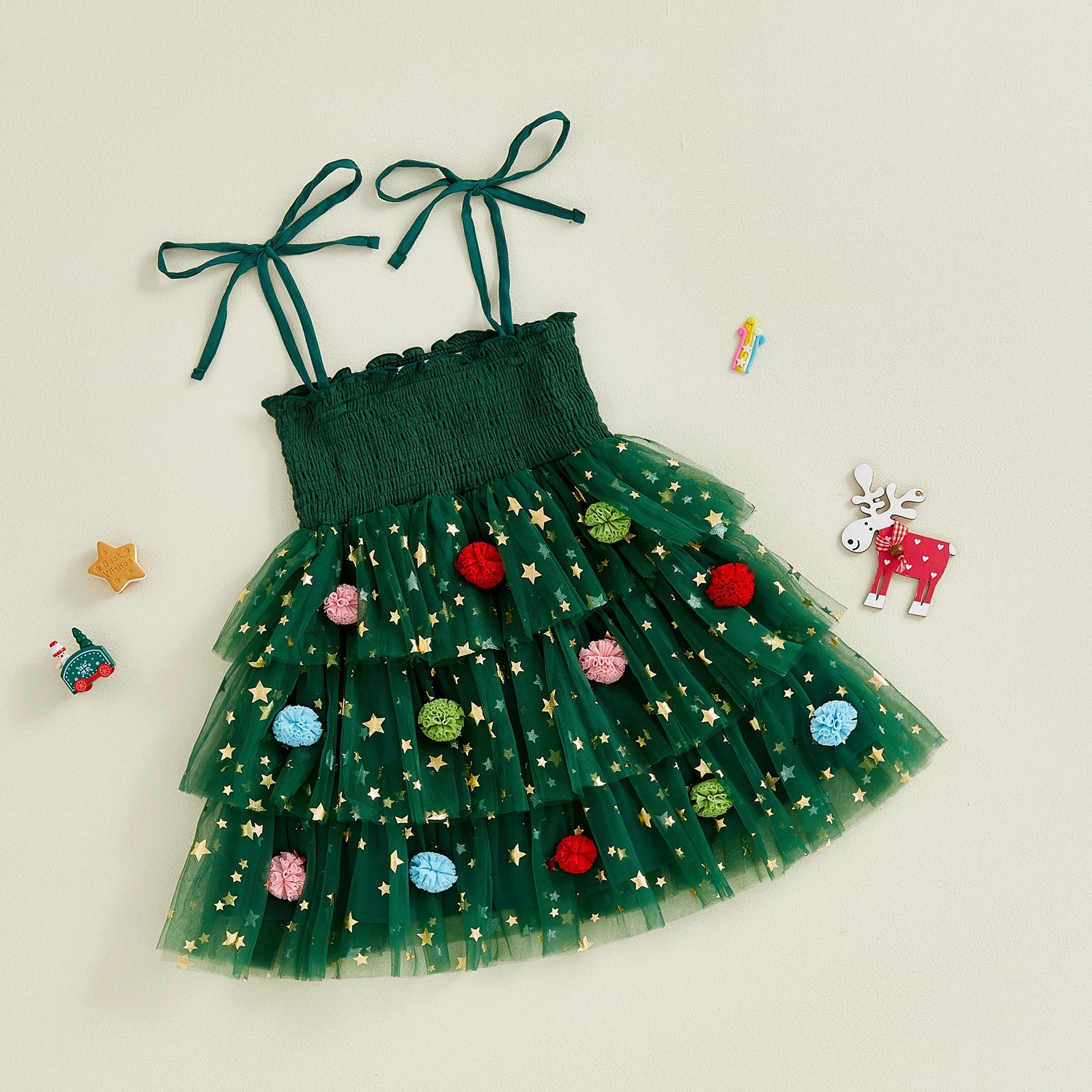 Robe sapin de noël - Guirlande