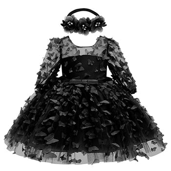 Robe bébé fille papillon