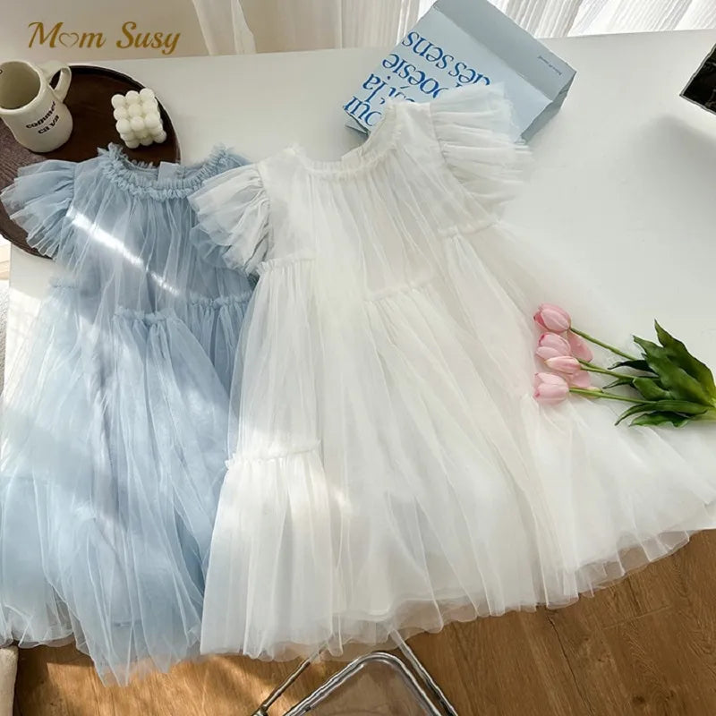 Robe fluide enfant fille