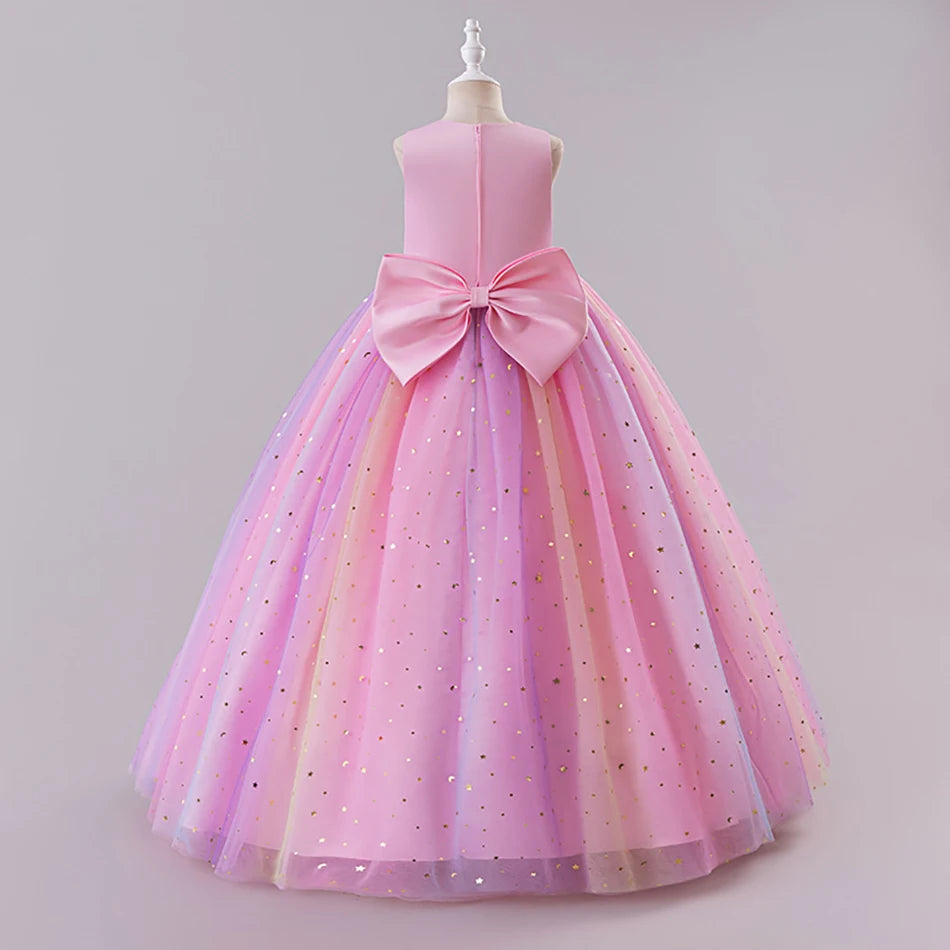 Robe anniversaire coloré - Lilia