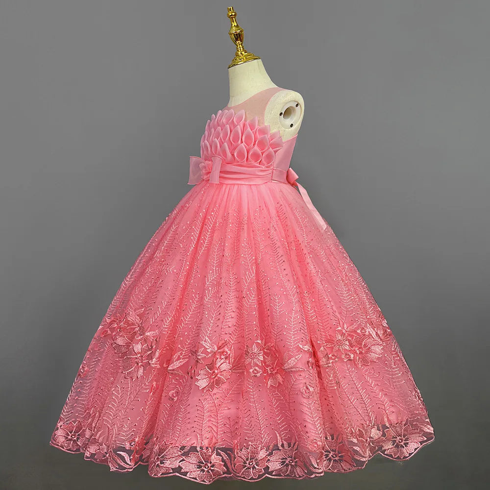 Robe de princesse fille Flo