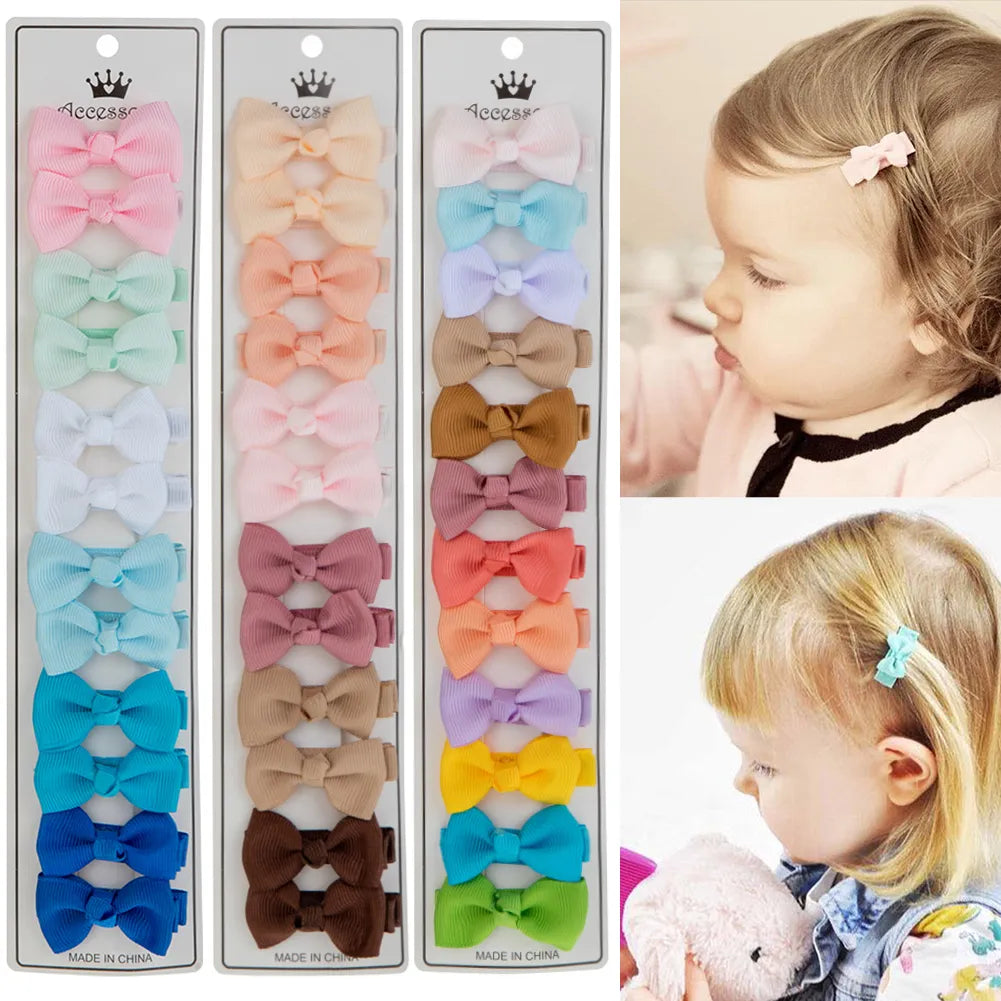 Lot de 12 petites pinces pour enfant