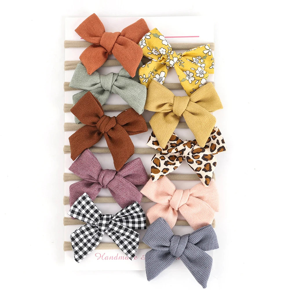 Lot de 10 bandeaux pour enfant