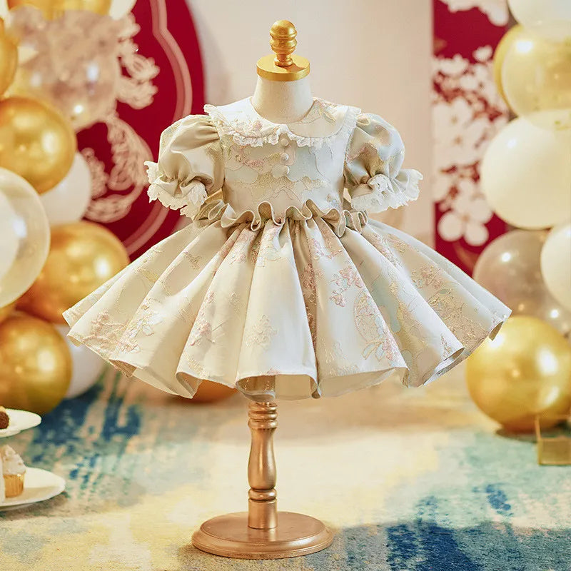 Robe de cérémonie enfant tiffany