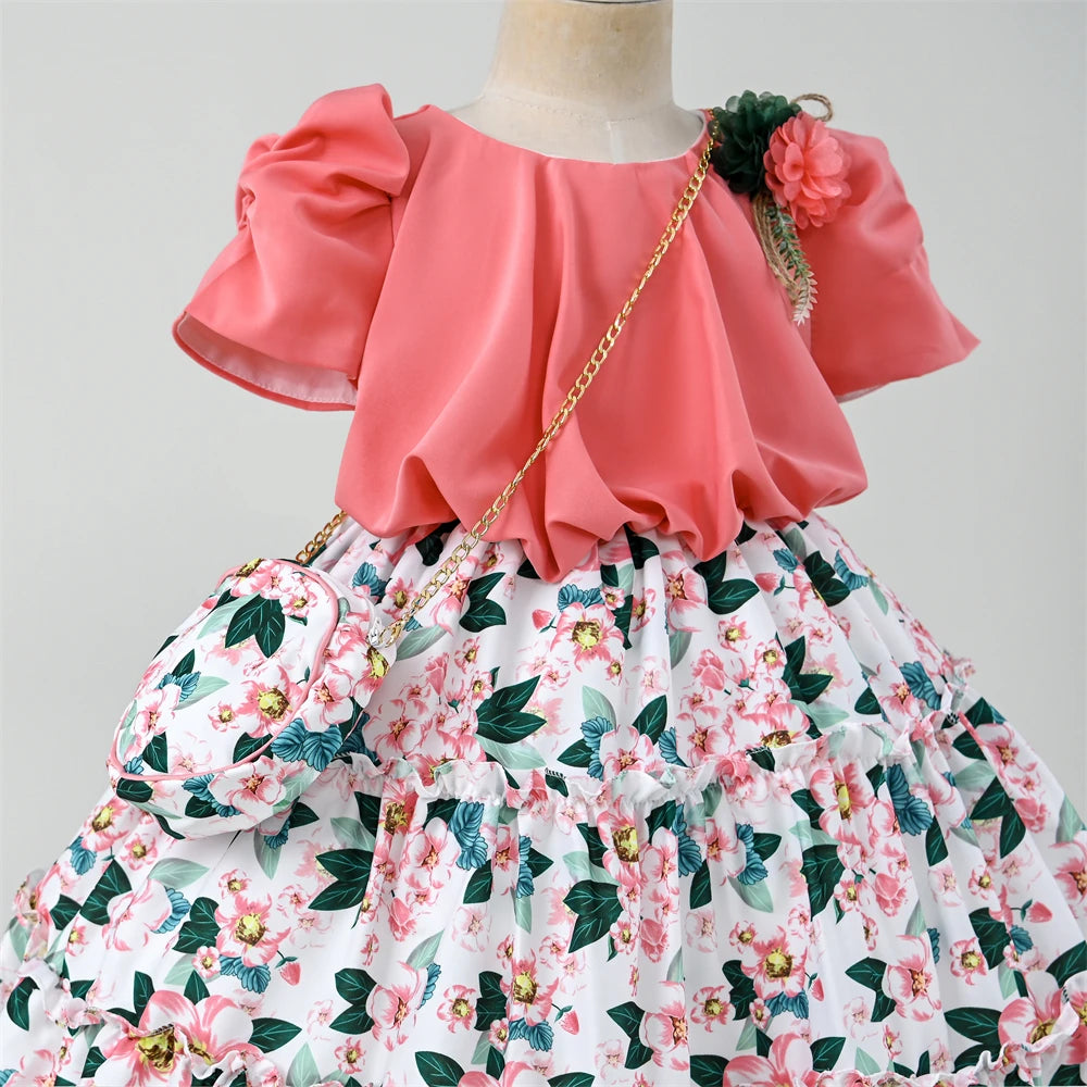 Robe de cérémonie champêtre Lou