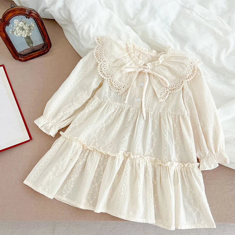 Robe bohème crème