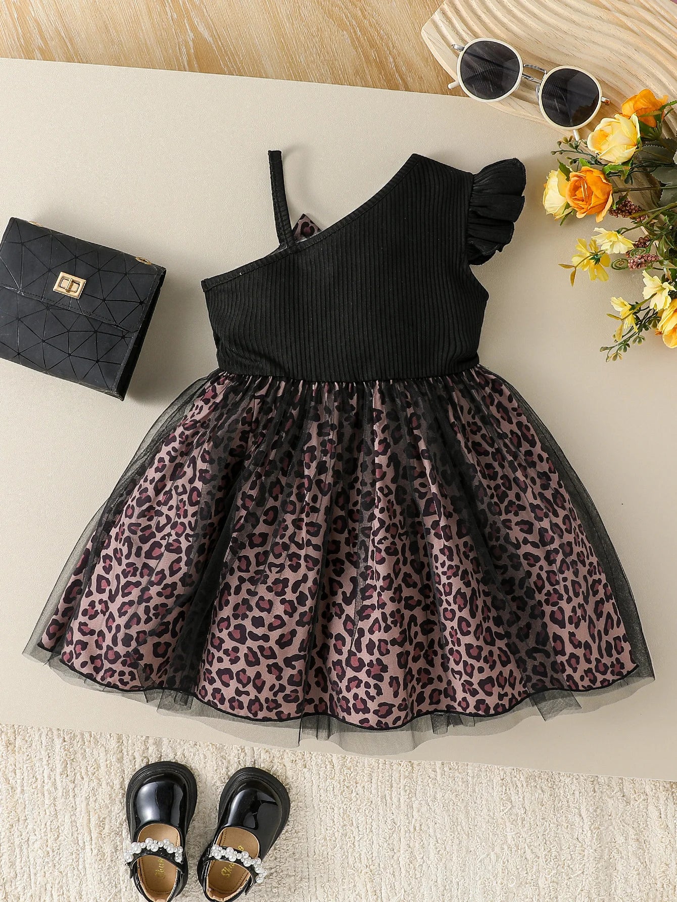 Robe enfant Motif Léopard
