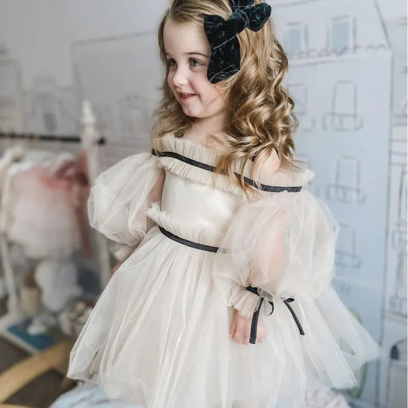 Robe de cérémonie fille Plumette