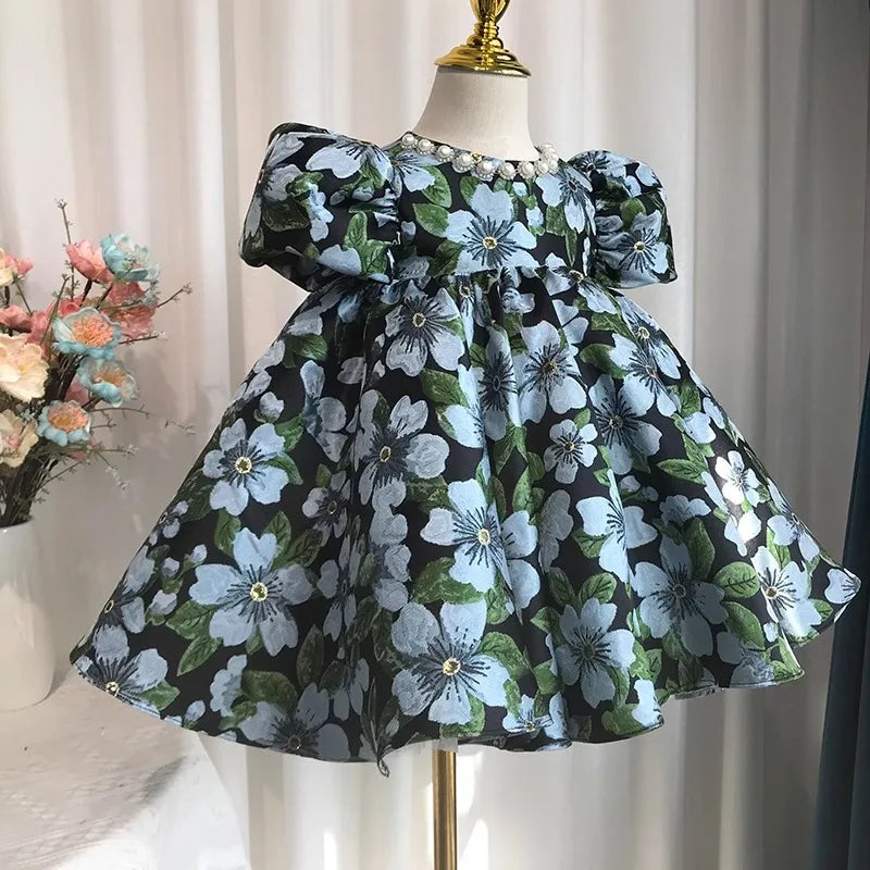 Robe cérémonie enfant Fleurie