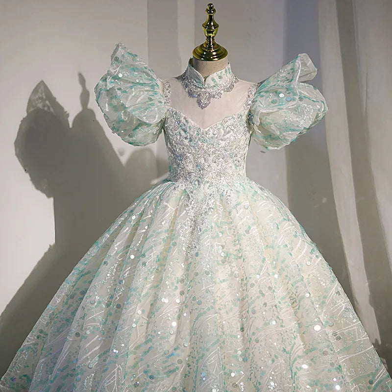 Robe de bal pour enfant Noël