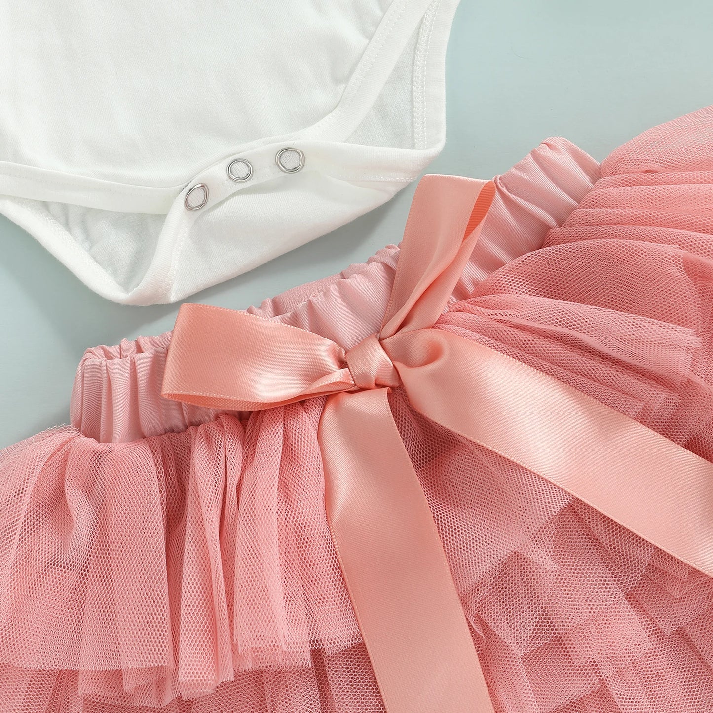 Ensemble 1 an bébé fille fleurs