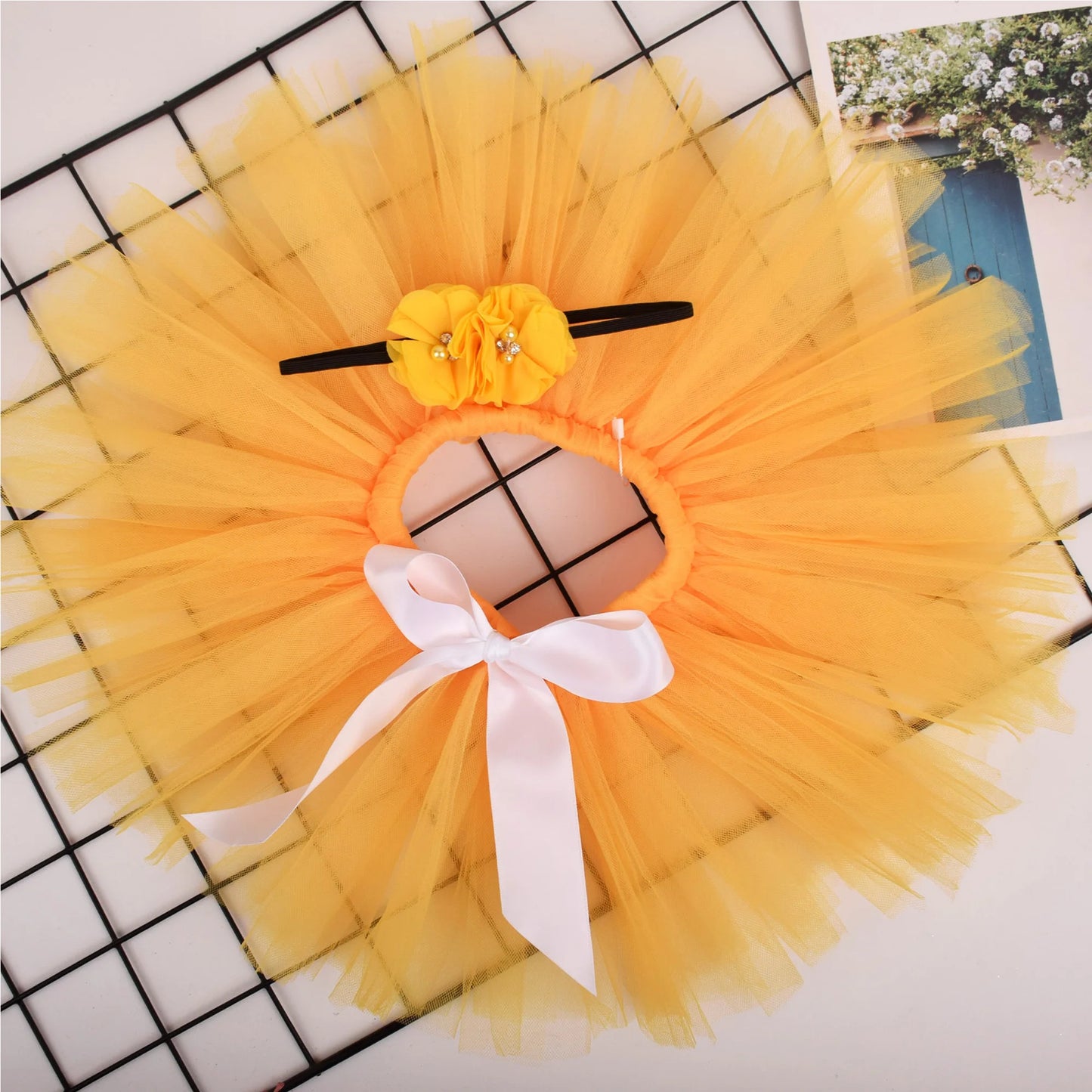 Anniversaire bébé fille abeille jaune