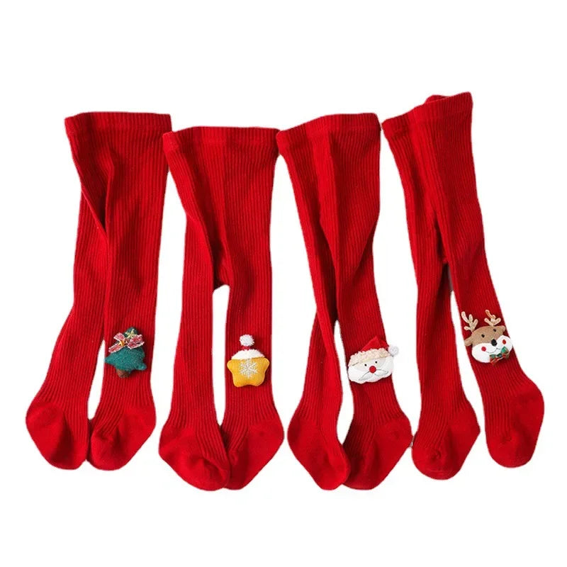 Collant de Noël fille