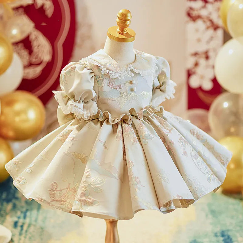 Robe de cérémonie enfant tiffany