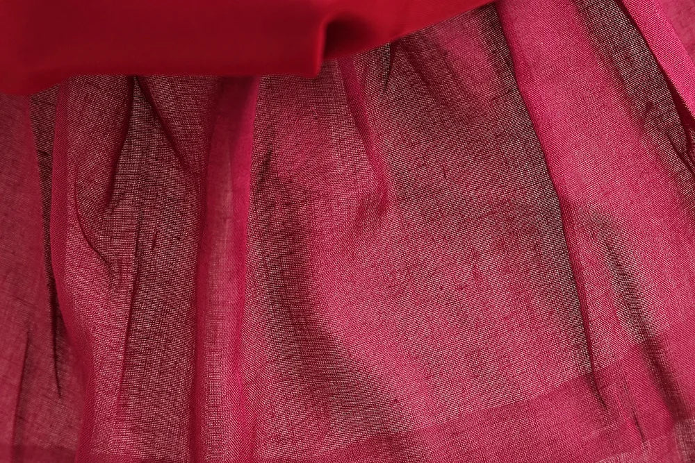 Robe de cérémonie satinée et élégante