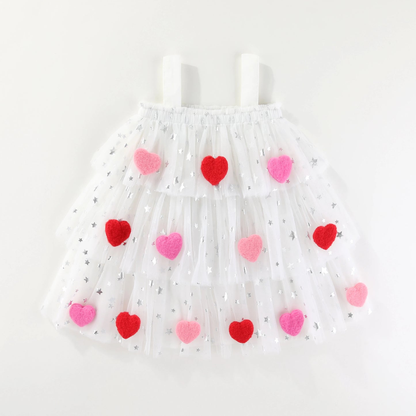 Robe enfant fille petit coeur