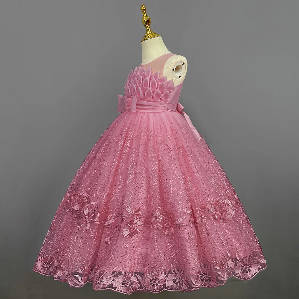 Robe de princesse fille Flo