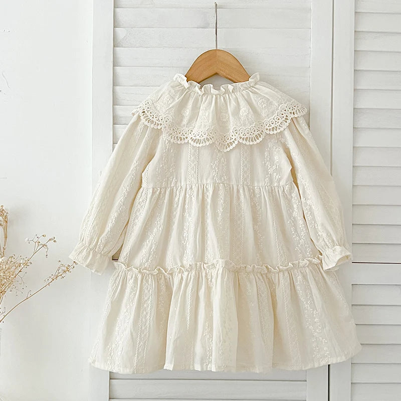 Robe bohème crème