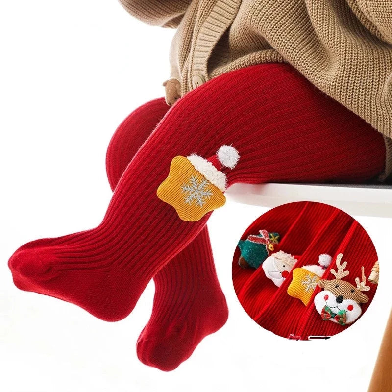 Collant de Noël fille
