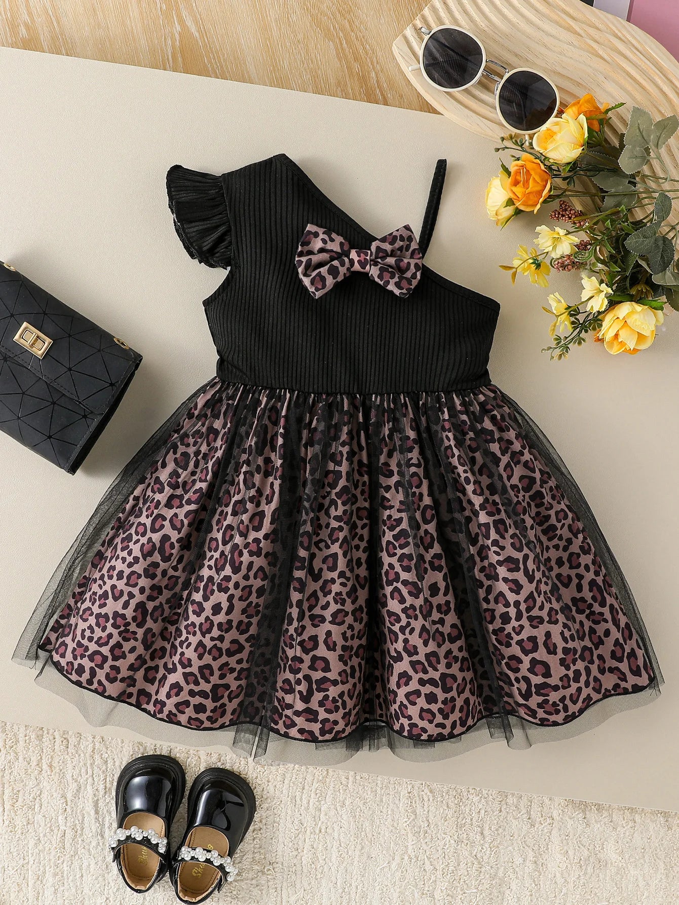 Robe enfant Motif Léopard