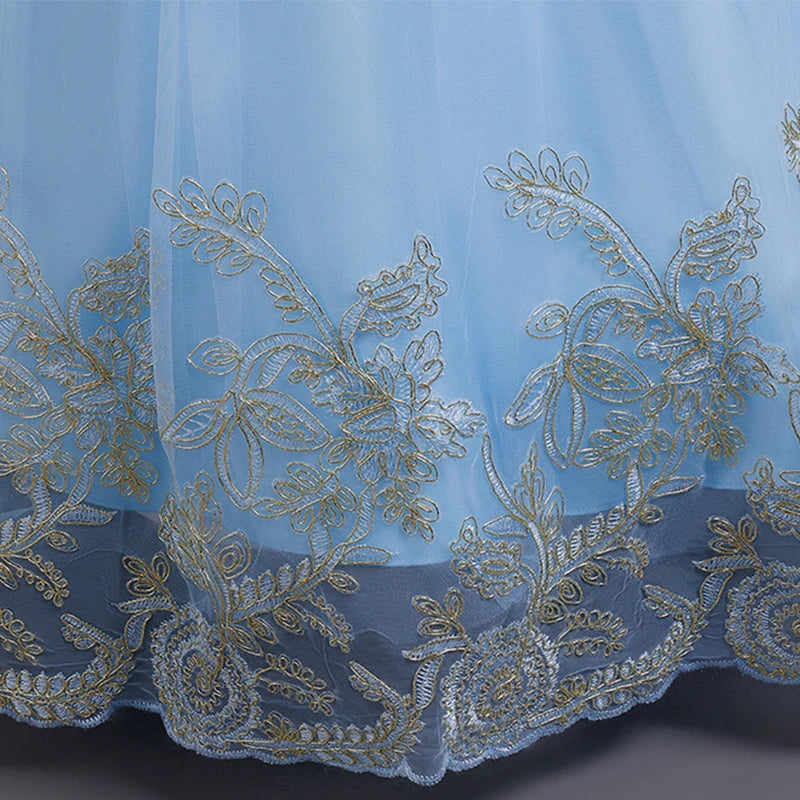 Robe de bal enfant fille Orientale longue