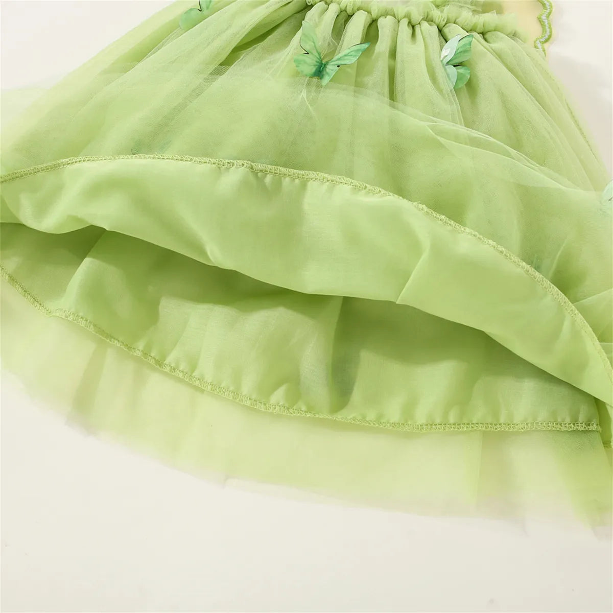Robe bébé aile de papillon
