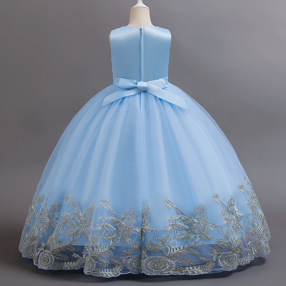 Robe de bal enfant fille Orientale longue