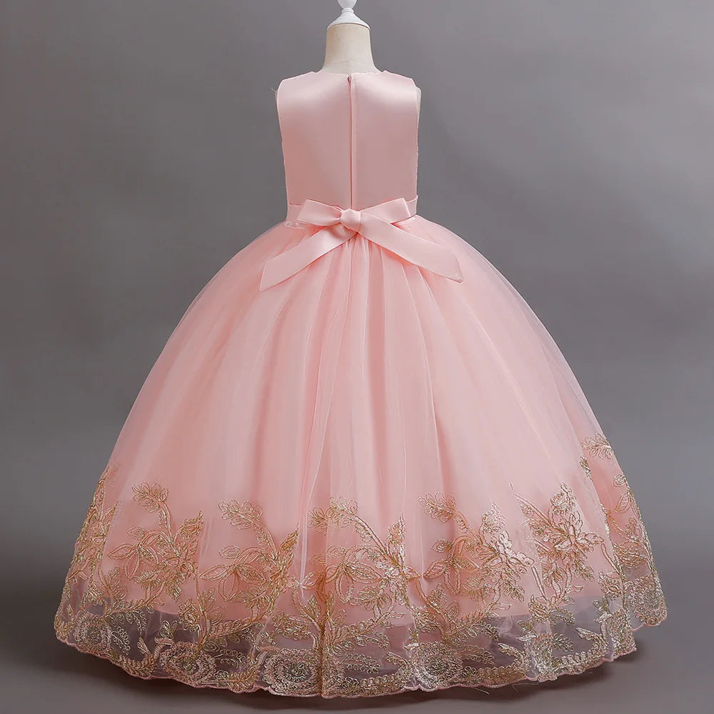 Robe de bal enfant fille Orientale longue