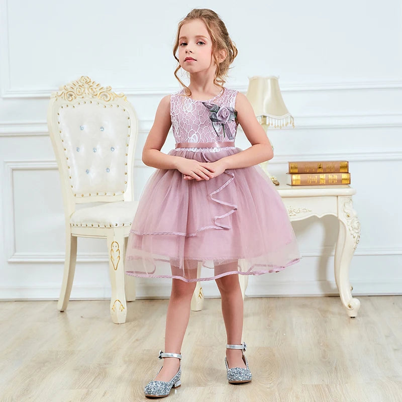 Robe demoiselle d'honneur enfant fille