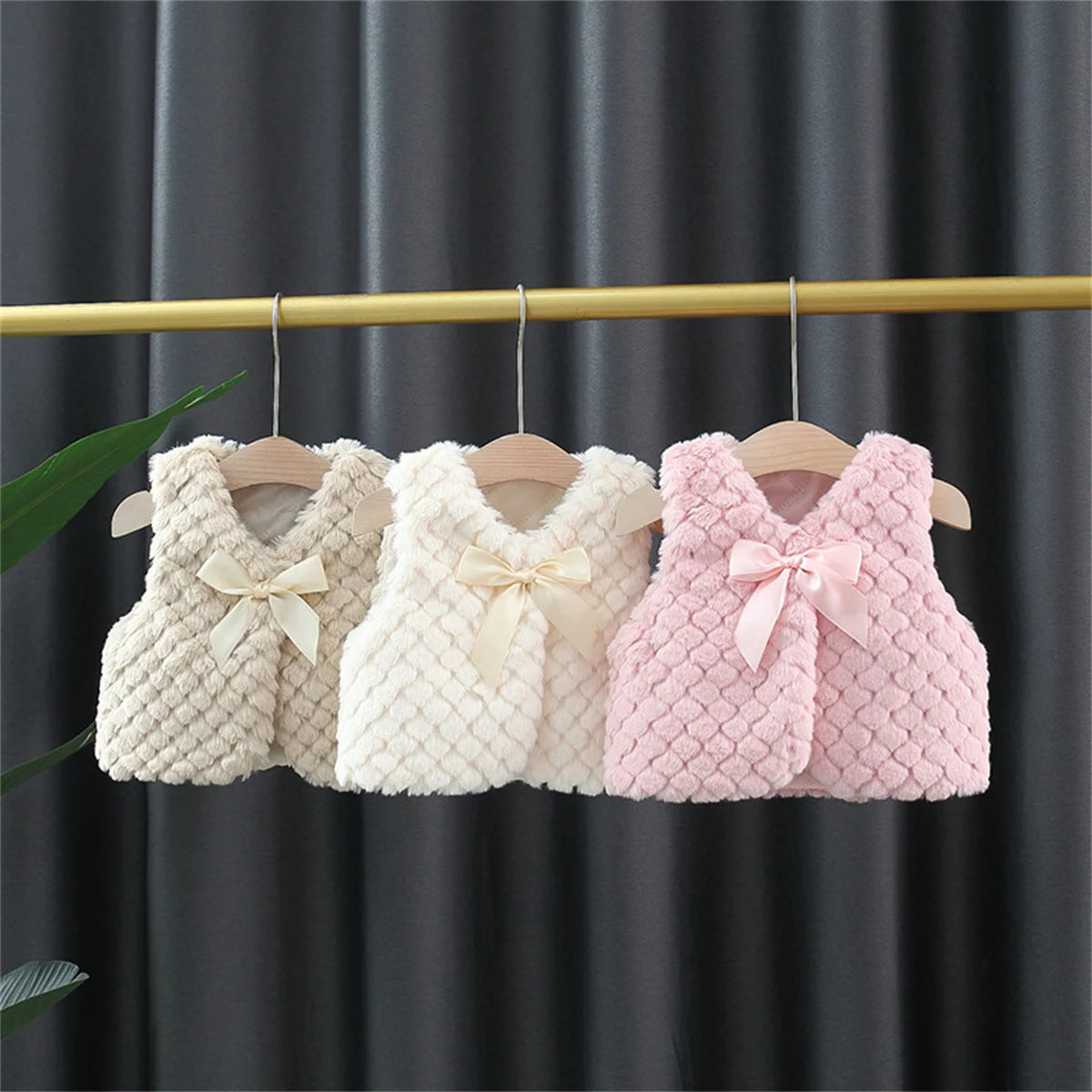 Gillet sans manche enfant gaufré