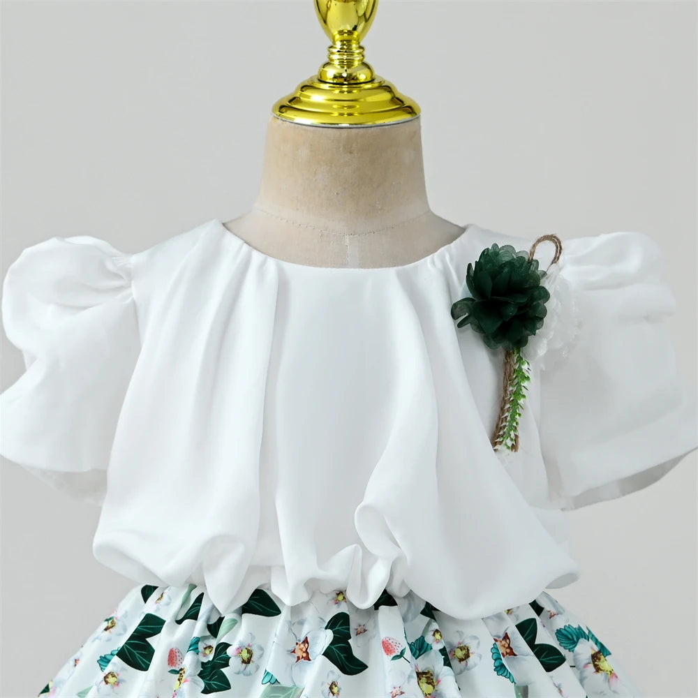 Robe de cérémonie champêtre Lou