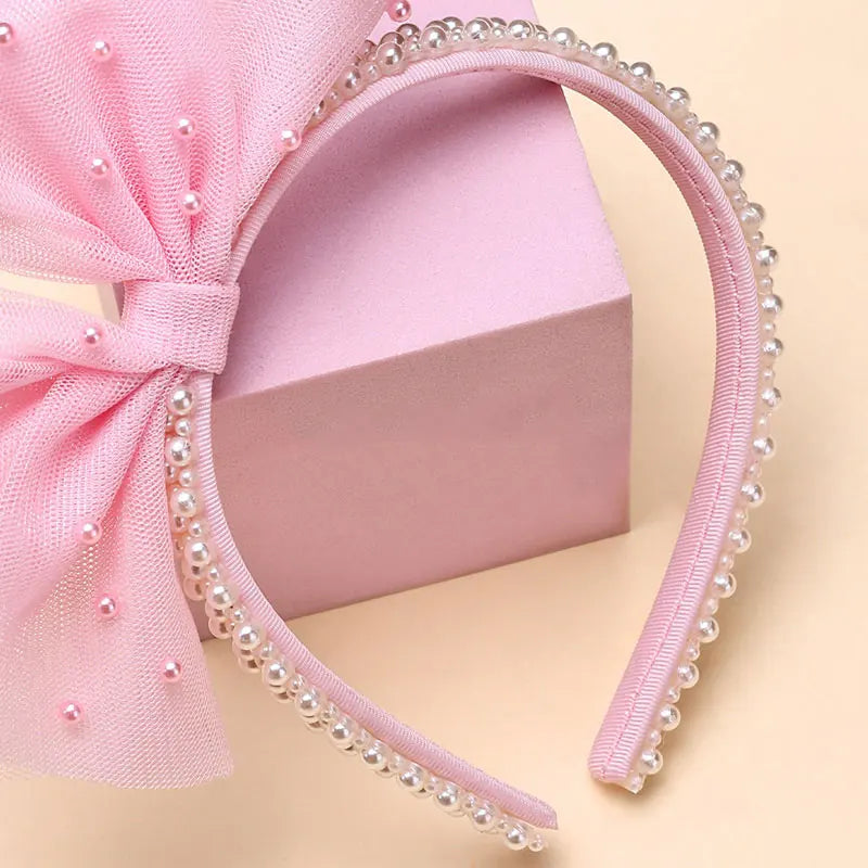 Serre-tête pour enfant avec des perles