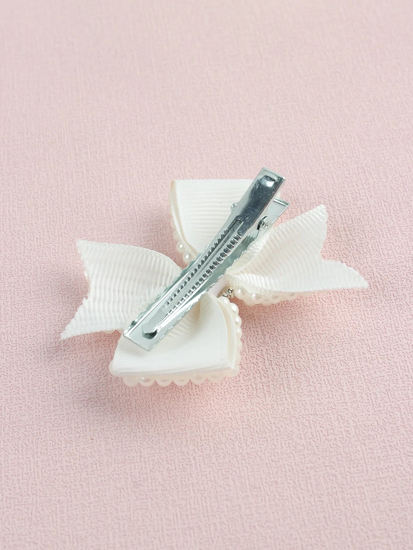 Lot de 2 barrettes perles enfant