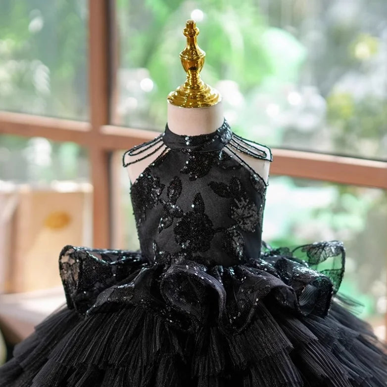 Robe enfant Full noir Luxe